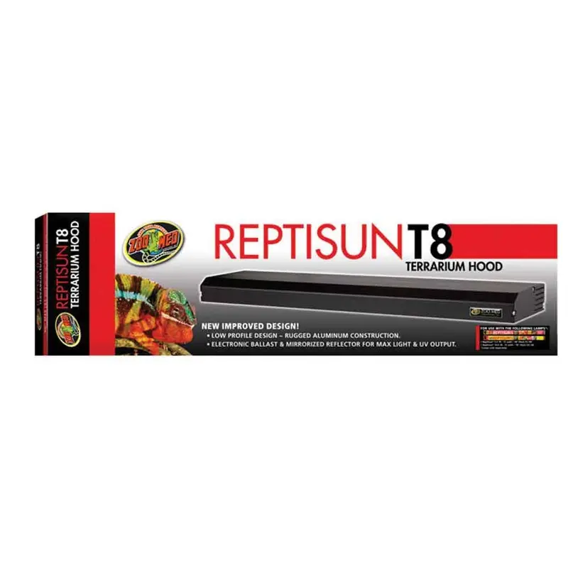 Zoo Med - ReptiSun T8 Terrarium Hood 48in