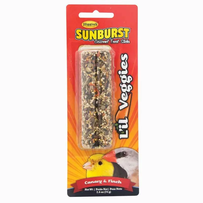 Gourmet Treat Stick-Lil Veggies-Canry&Finch 2.43oz