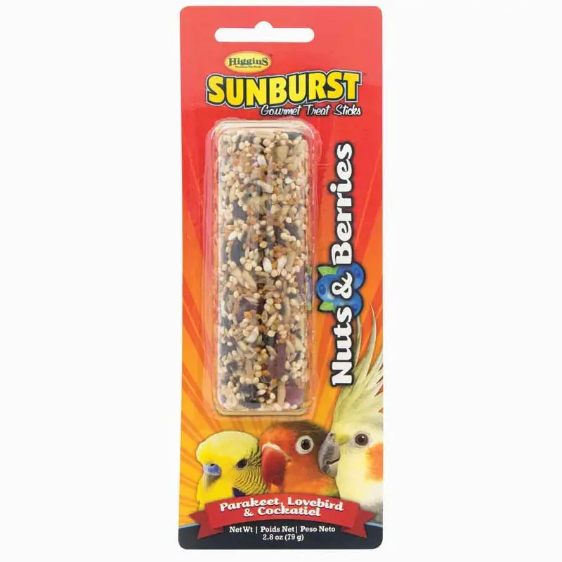 Gourmet Treat Sticks -Nuts&Berries-Cockatiel 2.6oz