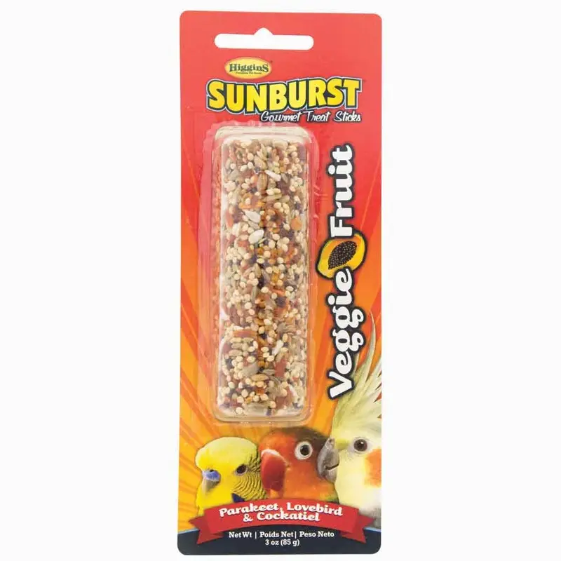 Gourmet Treat Sticks -Veggie Fruit-Cockatiel 2.6oz