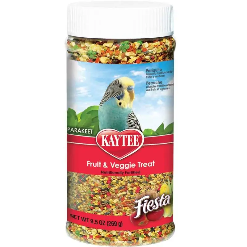 Kaytee Fiesta Fruit and Veggie Jar for Parakeets - 9 oz.