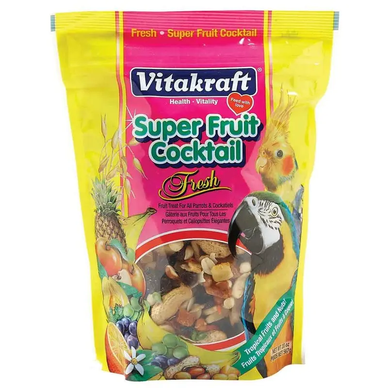 Super Fruit Cocktail for All Parrots & Cockatiels