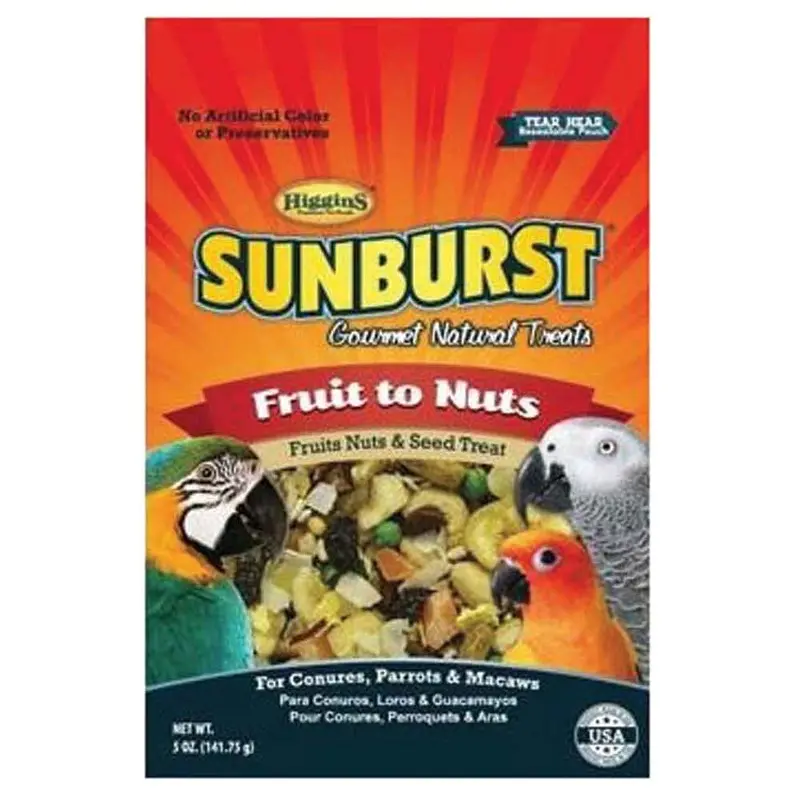 Higgins - Sunburst Fruit to Nuts Treat - 5 oz