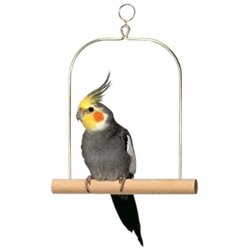 Wooden Swing for Cockatiels