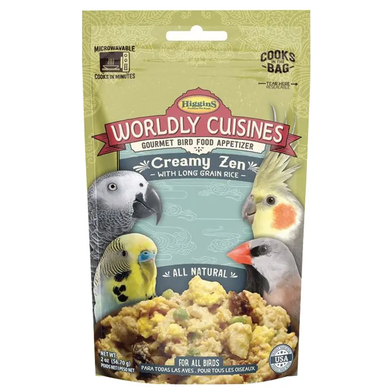 Worldly Cuisines Bird Treats - Creamy Zen - 2 oz