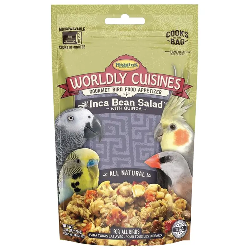 Worldly Cuisines Bird Treats - Inca Bean Salad-2oz