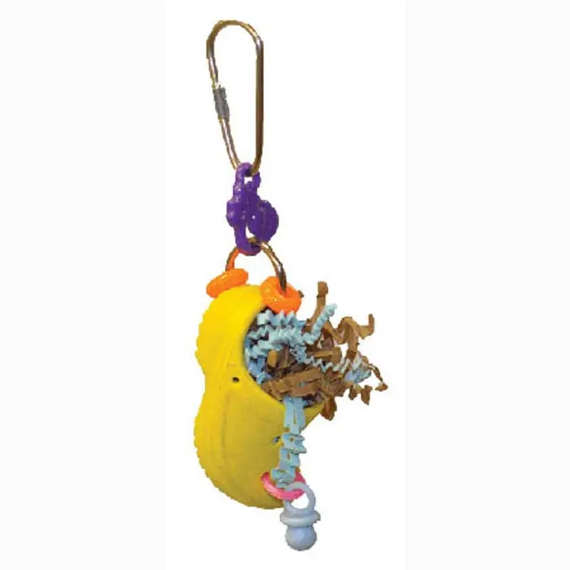 HAPPY BEAK BIRD TOY - CROC-FETTI