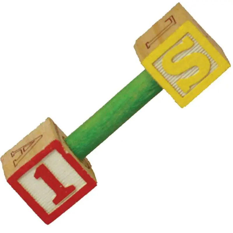 HAPPY BEAK BIRD TOY - PUMPING LETTERS FOOT TOY