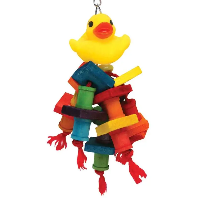 HAPPY BEAK BIRD TOY - RUBBER DUCK MONSTER