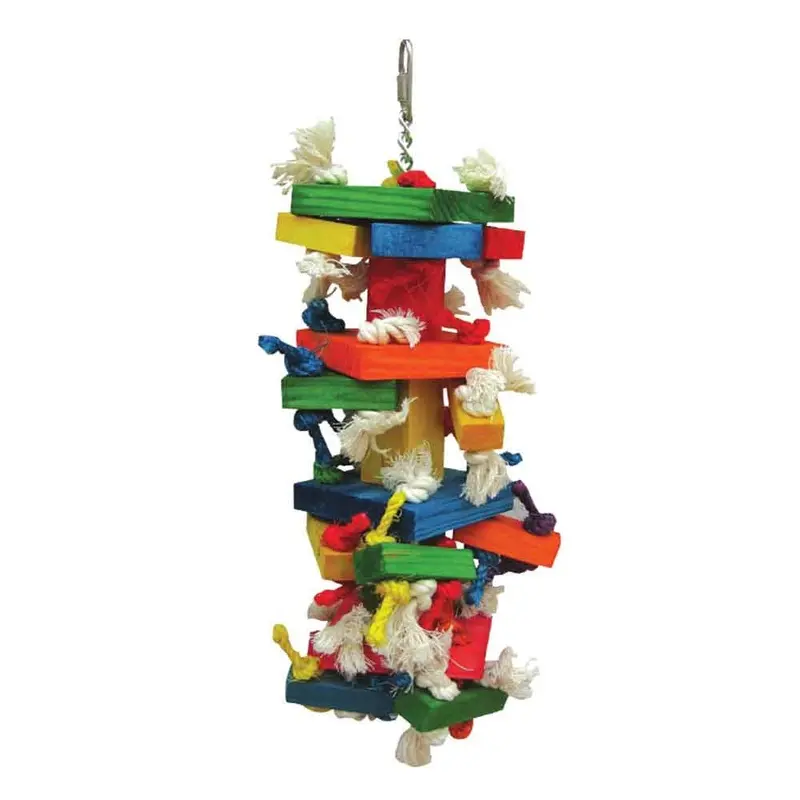 HAPPY BEAK BIRD TOY - THE MEDIUM CLUSTER BLOCKS TOY