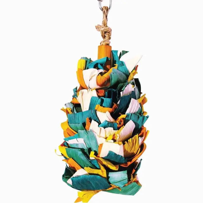 Corn Silk Cascade Bird Toy