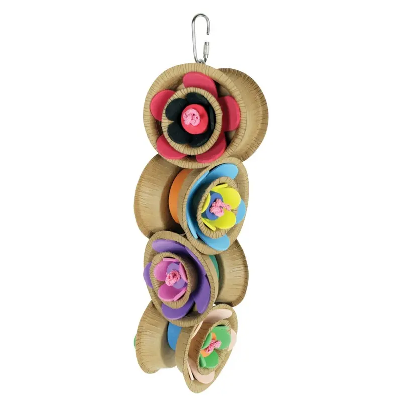 Graham's Bird Toy - Flower Wheel