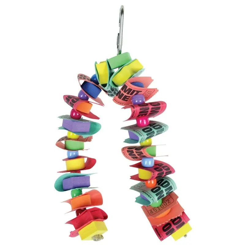 Graham's Bird Toy - Paper Ticket Toy - Doubles