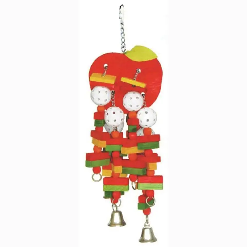 HAPPY BEAK BIRD TOY - APPLE - LG