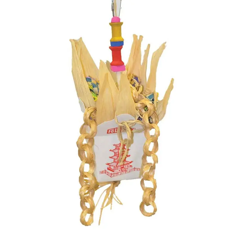 HAPPY BEAK BIRD TOY - CHINESE TAKE OUT