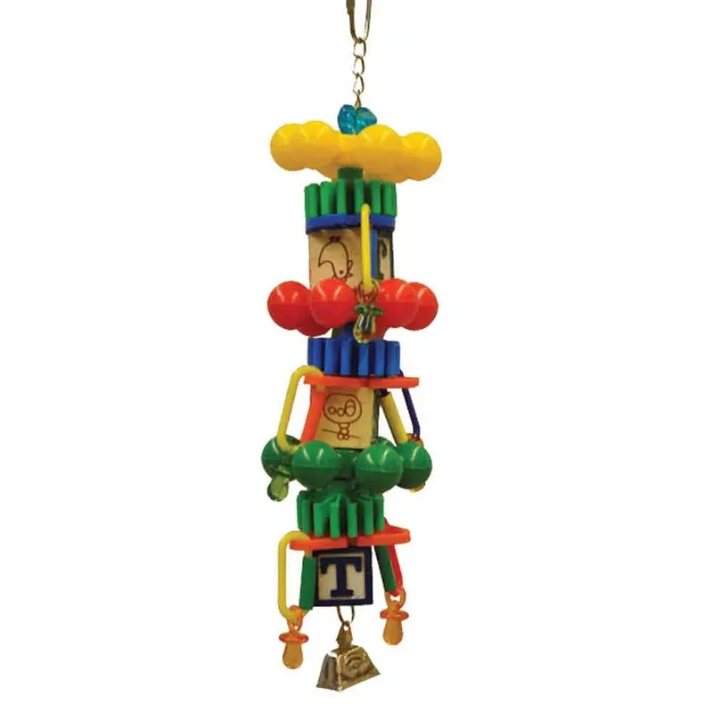 HAPPY BEAK BIRD TOY - SPIN TOWER