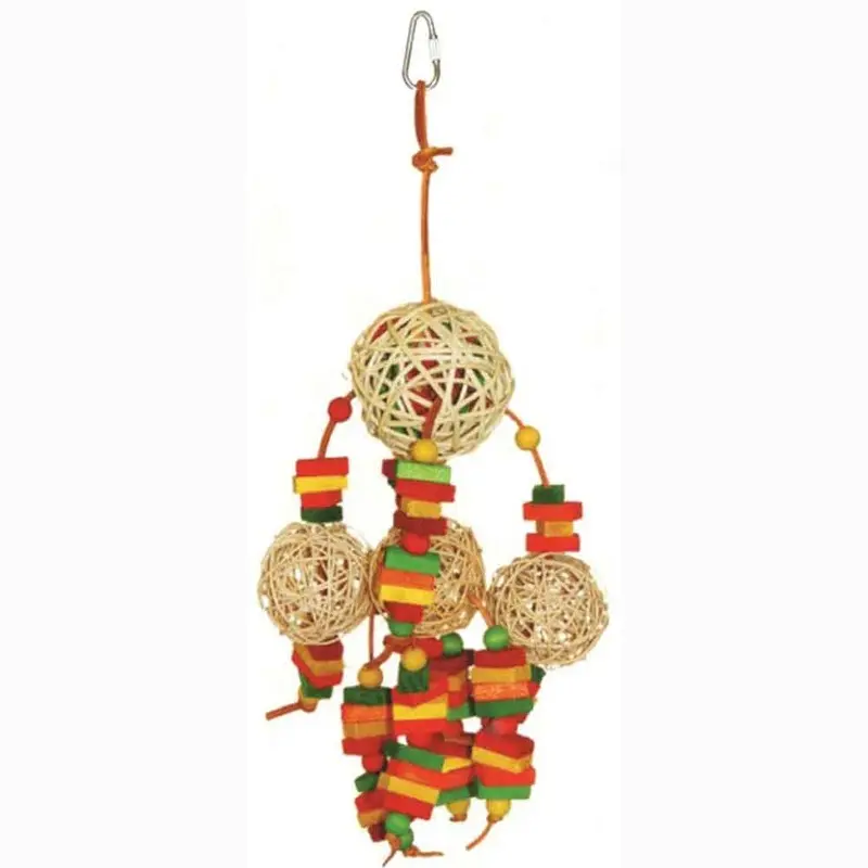 HAPPY BEAK BIRD TOY - VINE BALL SURPRISE - MD
