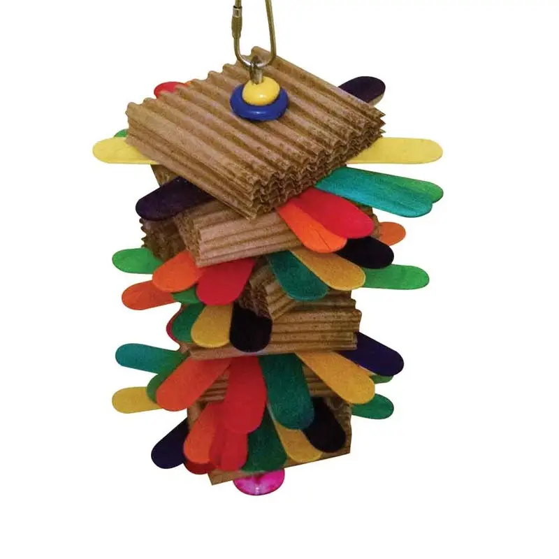 Graham's Bird Toy - 7-Layer Stack