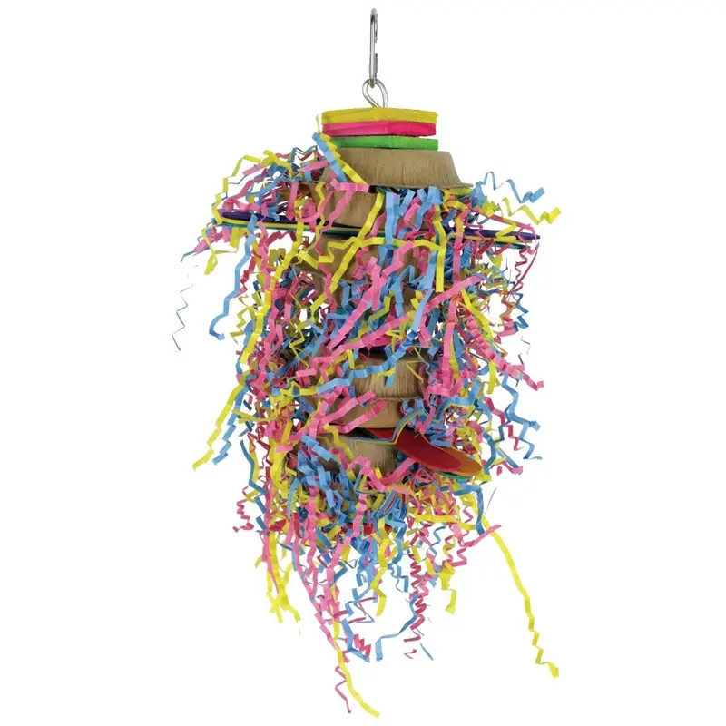 Graham's Bird Toy - Mardi Gras