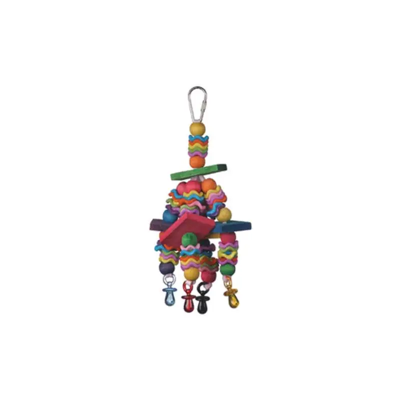HAPPY BEAK BIRD TOY - FIESTA BLOCK