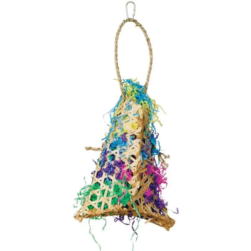 Prevue Calypso Creations Bird Toy - Fiesta Handbag - 14 in.