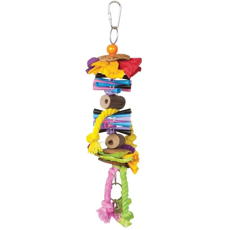 Prevue Tropical Teasers Bird Toy - Party Time - 8 in.