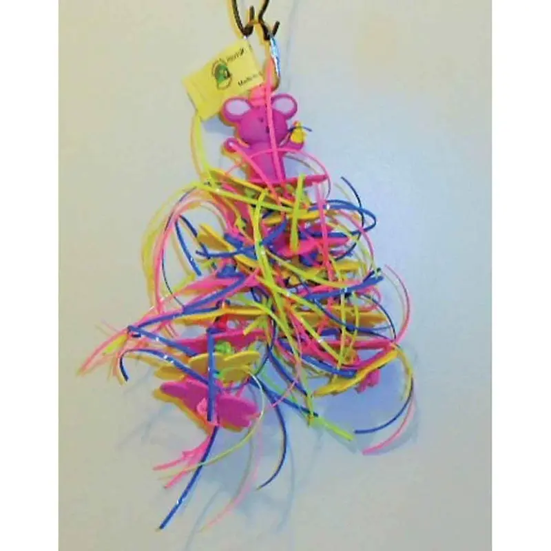 Graham's Bird Toy - Stringy Flowers