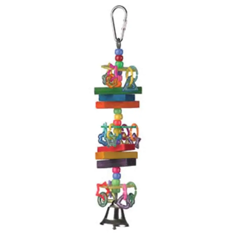 HAPPY BEAK BIRD TOY - BEADS & BLOCKS