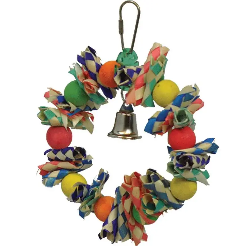 HAPPY BEAK BIRD TOY - FIESTA WREATH - SM