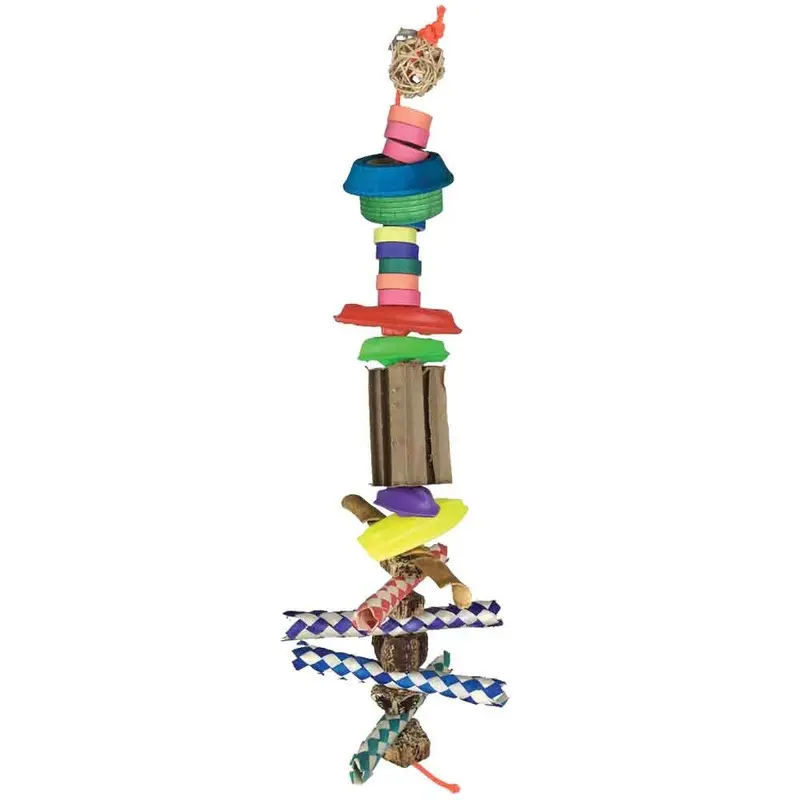 HAPPY BEAK BIRD TOY - RAINBOW BOATS