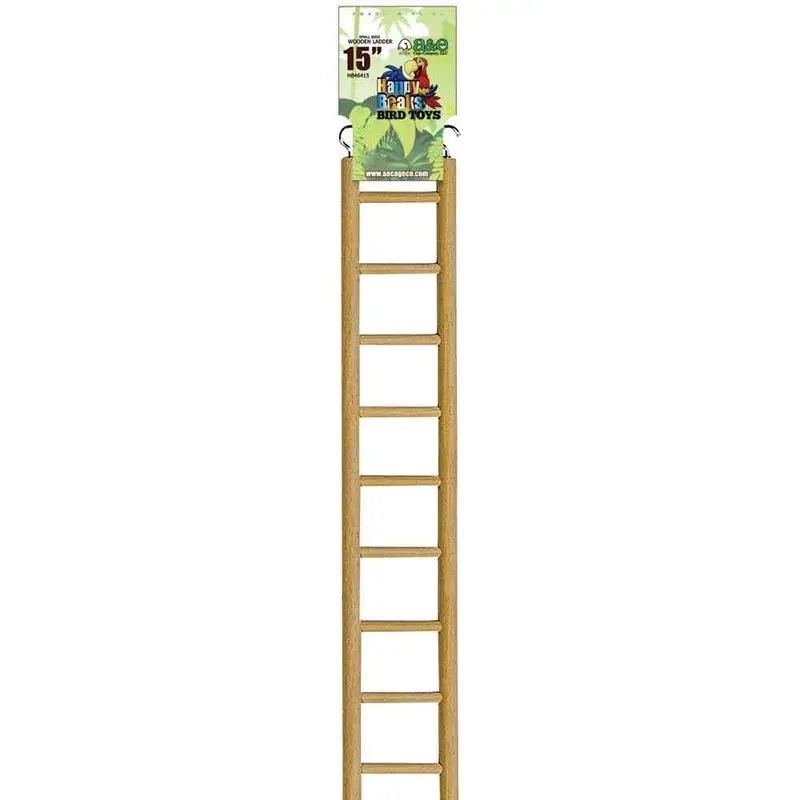 Happy Beak Bird Toy - Wooden Ladder - Sm