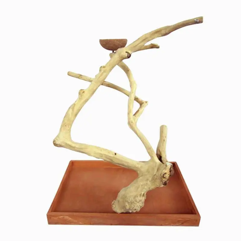 Java Wood Table Top Play Stand 22 in x 14 x22in
