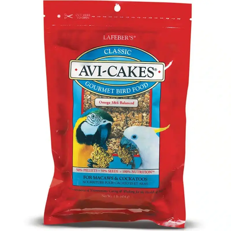 Avi-Cakes for Cockatoos and Macaws - 16 oz.