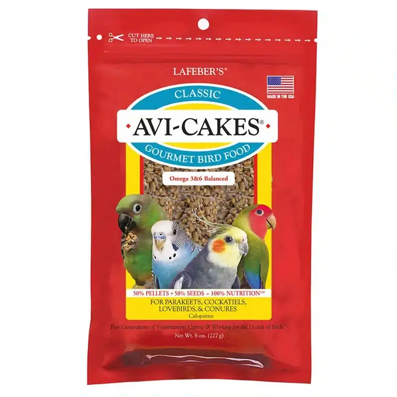 Avi-Cakes for Parakeets, Cockatiels & Conures - 8 oz