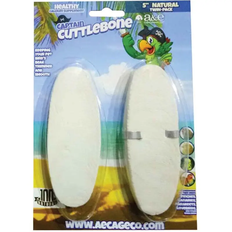 Cuttlebone Twin Pack - 5 in - Natural