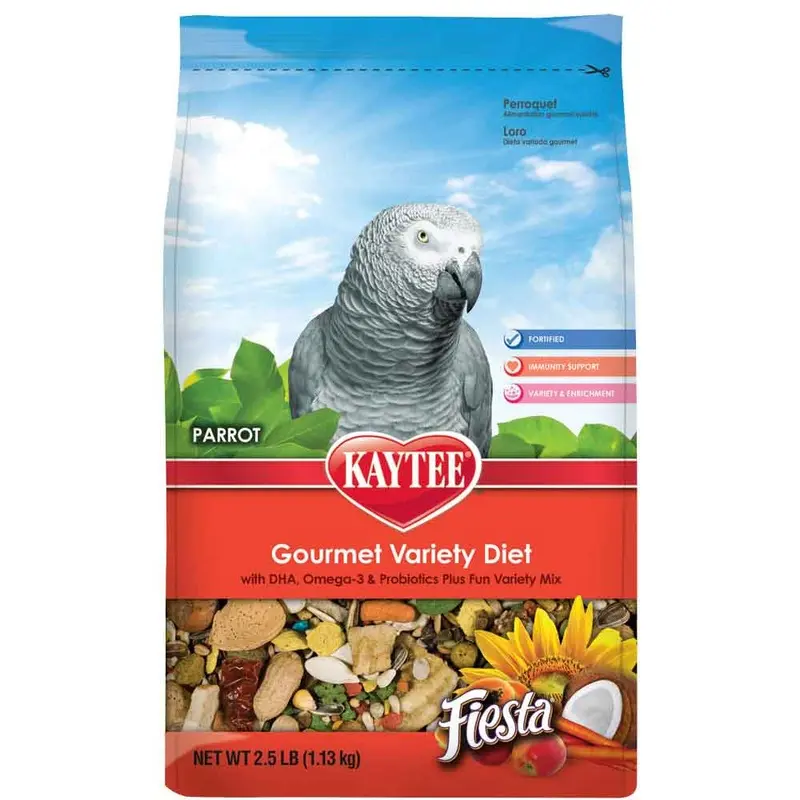 FIESTA FOOD FOR PARROTS - 2.5 LB.