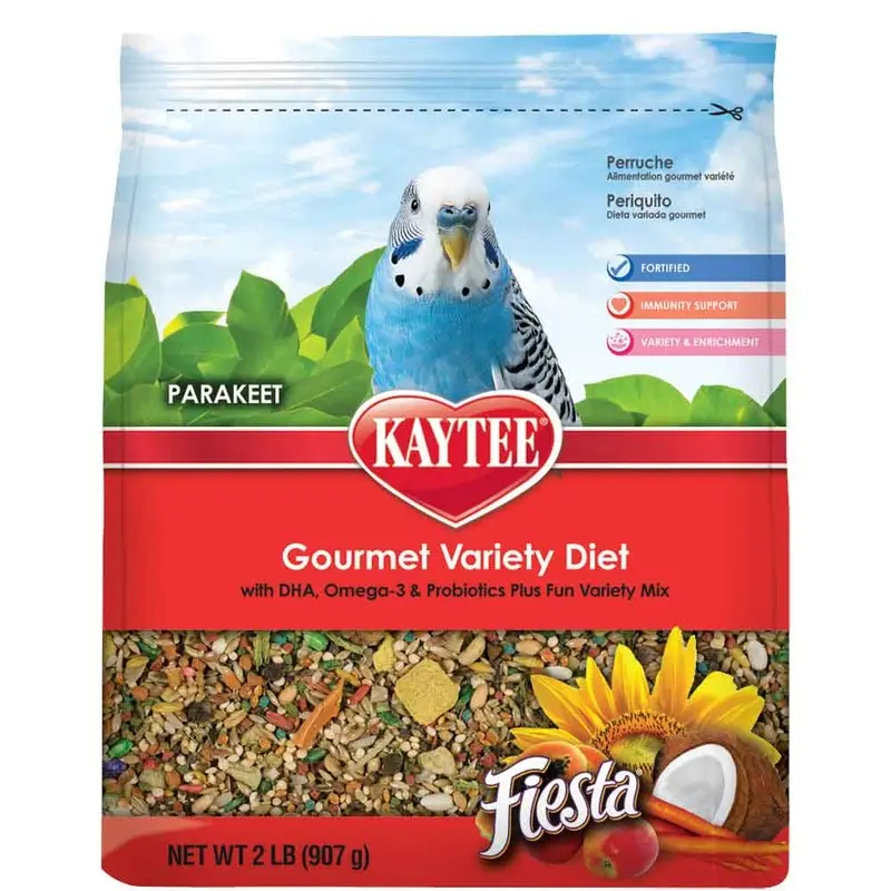 FIESTA MAX FOOD FOR PARAKEETS - 2 LB.