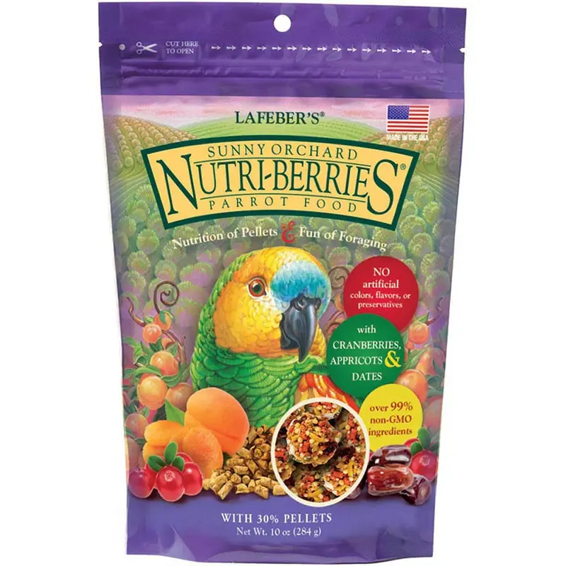 Nutri-Berries for Parrots - Sunny Orchard - 10 oz.