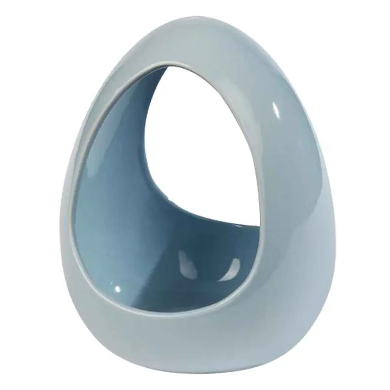 Prevue Ceramic Bird Bath - Pale Blue