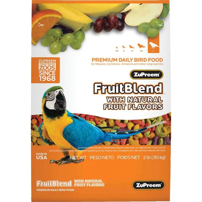 Zupreem - FruitBlend Flavor - Large Bird - 2 lb