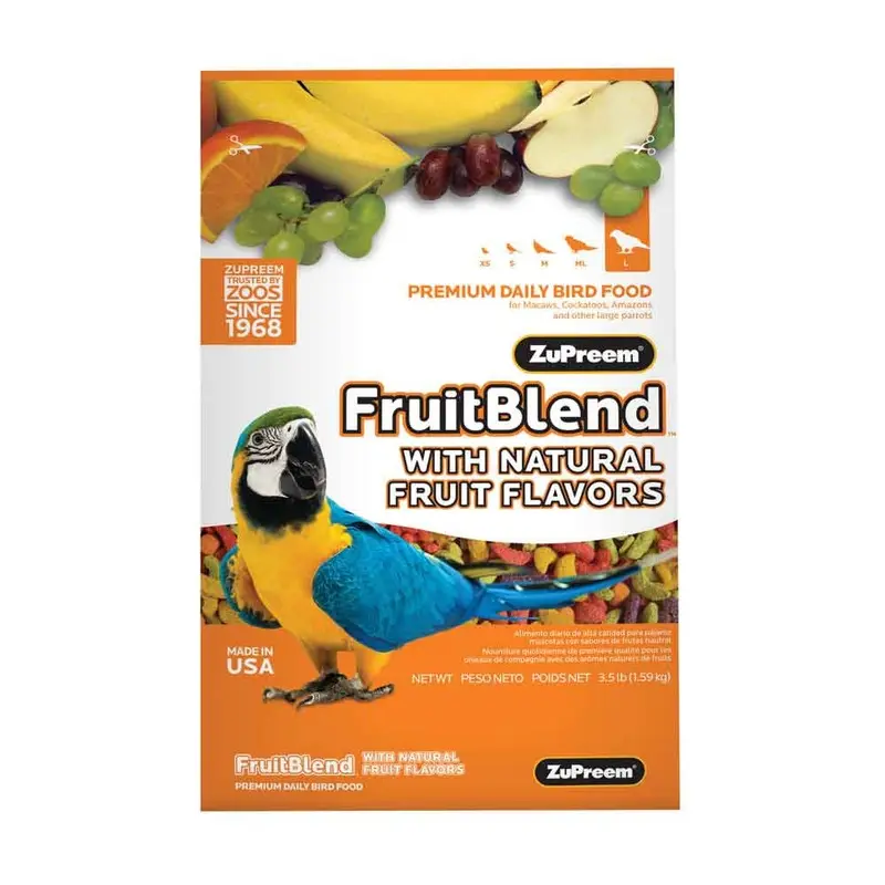 Zupreem - FruitBlend Flavor - Large Bird - 3.5 lb