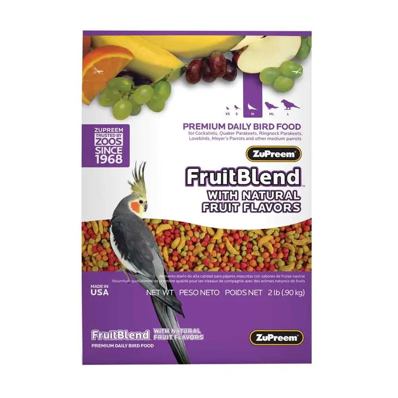 Zupreem - FruitBlend Flavor - Medium Bird - 2 lb