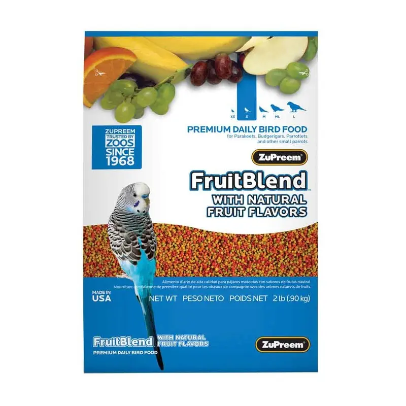 Zupreem - FruitBlend Flavor - Small Bird - 2 lb