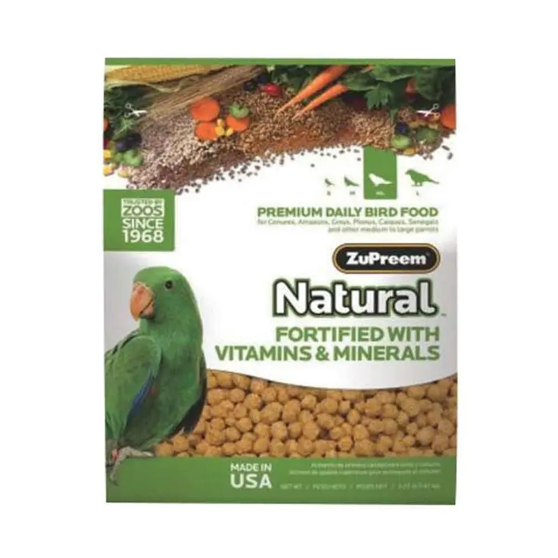 Zupreem - Natural - Parrot & Conure - 3 lb