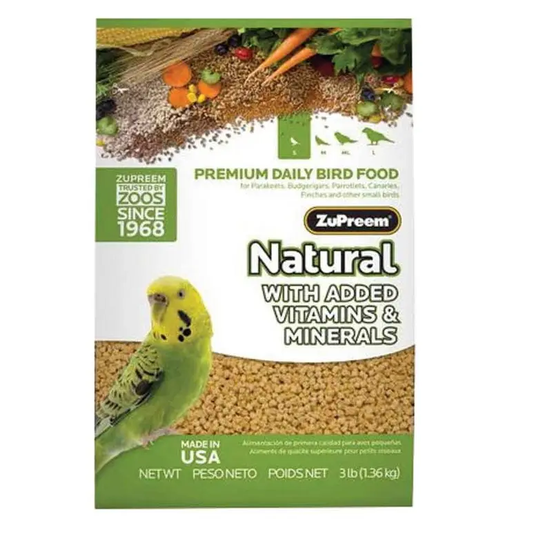 Zupreem - Natural - Small Bird - 2.25 lb