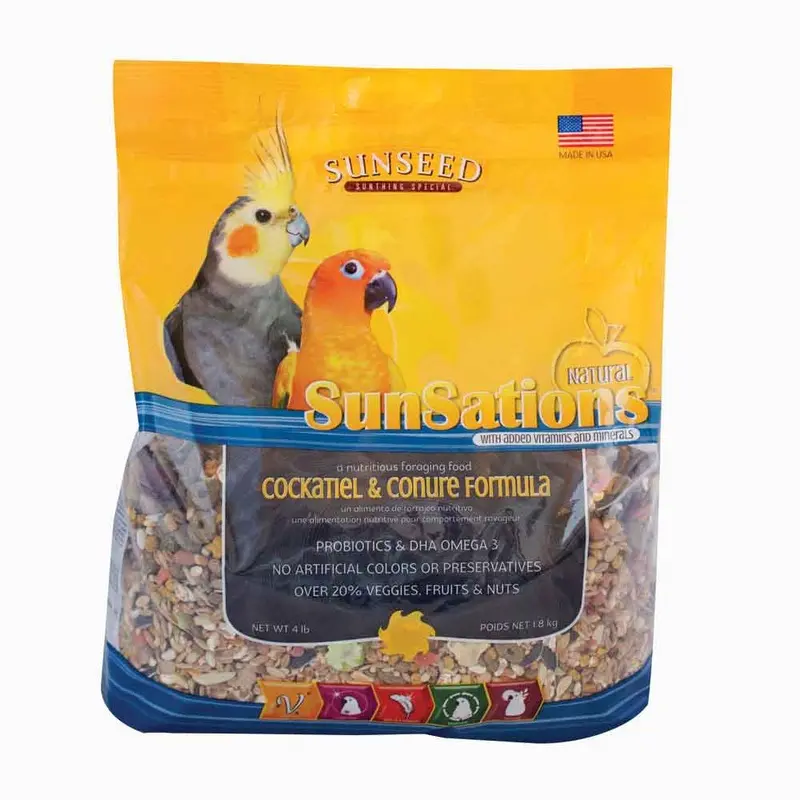 SUNSATIONS COCKATIEL CONURE FOOD - 4 LB.