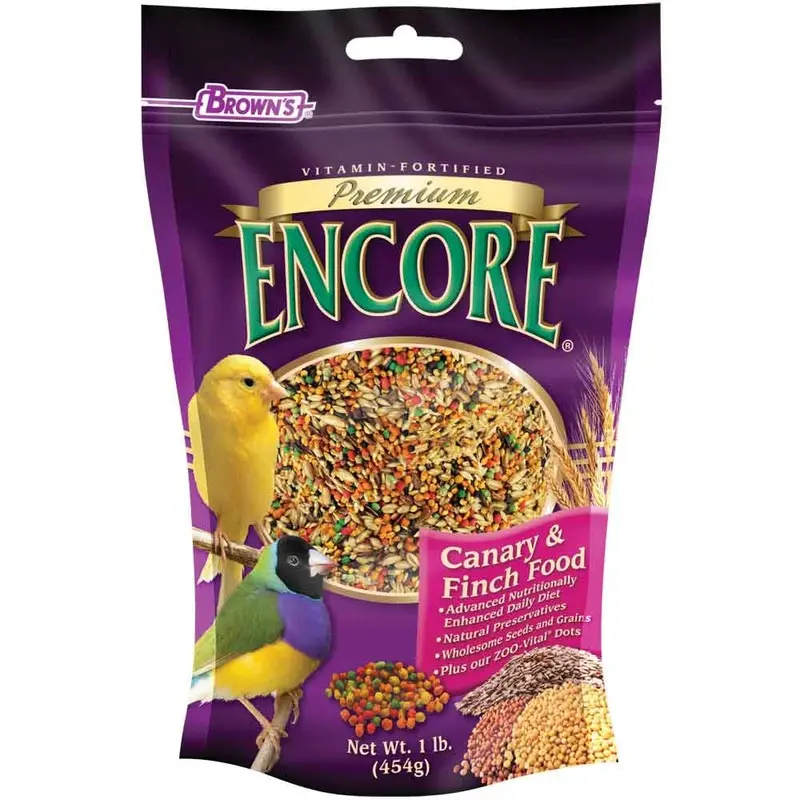 Tropical Carnival Encore Premium Canary & Finch Food - 1 lb.