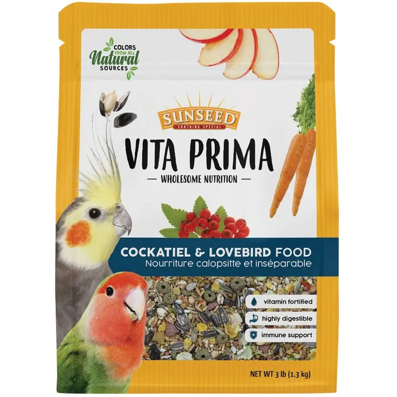 VITA PRIMA COCKATIEL & LOVEBIRD - 3 LB