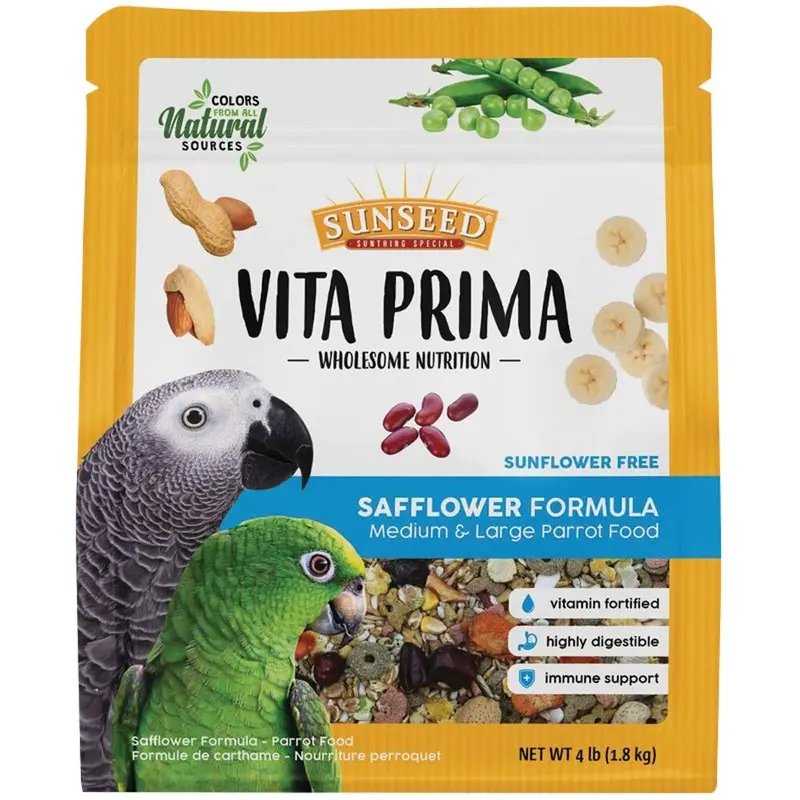 VITA PRIMA SAFFLOWER FORMULA - LARGE HOOKBILL - 4.5 LB