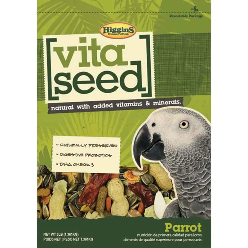 VITA SEED PARROT BIRD FOOD - 3 LB.